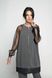 Knitted tunic with organza sleeve, XS/S