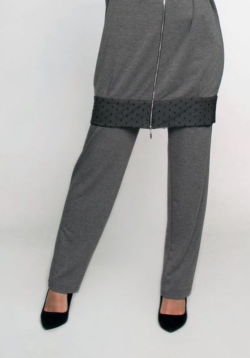 Knit pants Ganveri gray