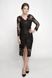 Evening dress with lace, M