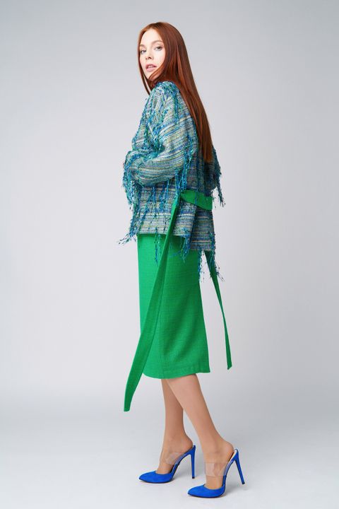 Жакет-куртка з декоративними елементами Ganveri Асорті